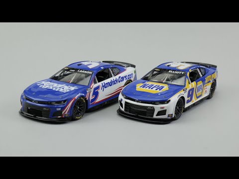 Completed | Chase Elliott & Kyle Larson's Nextgen Camaro's , Salvino's JR Models