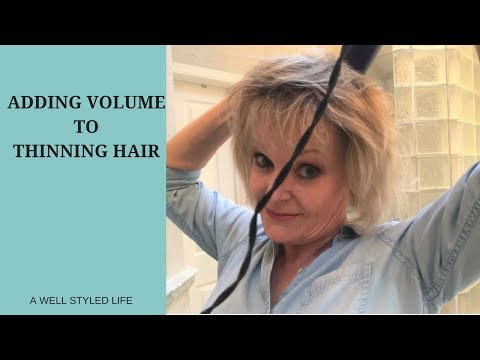 Adding Volume to Thinning Hair