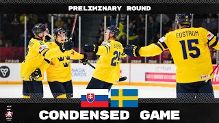 Condensed Game: Sweden vs Slovakia | 2025 #WorldJuniors