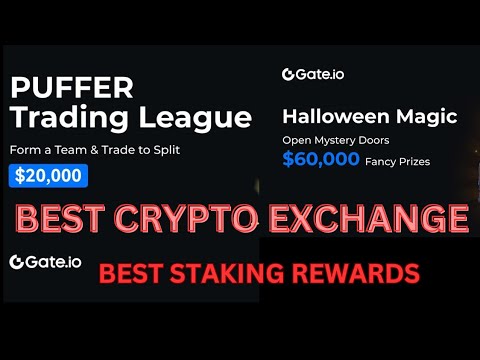 🤑EARN 20000$ PUFFER TRADING LEAGUE ON GATE.IO EXCHANGE |BEST REWARDS FOR STAKING