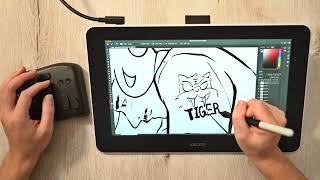 Photoshop one-stop drawing demo with TourBox | Elevate your drawing experience with TourBox