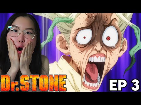 HILARIOUS!!!😂 Dr. STONE Episode 3 REACTION