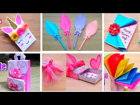 5 Best DIY Teacher's Day Card Ideas | Happy Teacher's Day Crafts | Teachers Day Cards 2024