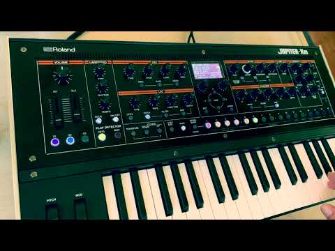 Roland JUPITER-Xm Demo - “Save Your Tears” by The Weeknd using Step Edit as Sequencer