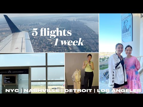 BUSY Week in My Life as a Consultant | 5 flights in one week