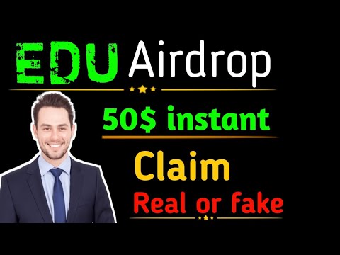 EDU Airdrop Free instant withdrawal || Sui Token free Airdrop || Sui Token || EDU Network #Airdrop