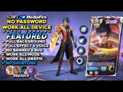 Script Skin Natan Starlight Captain Chrono No Password | Full Effect & Voice - Latest Patch 2024