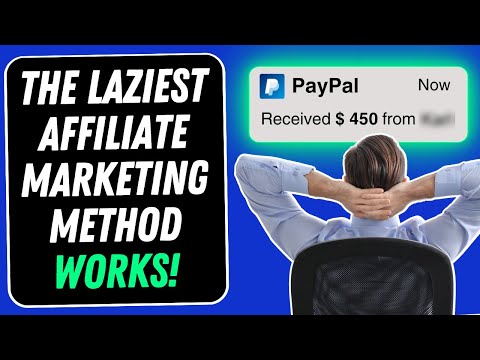 I Tried The Laziest Affiliate Marketing Method And It Made Me …$ | WITH PROOF