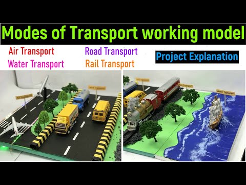 modes of transport explanation - project explanation in english - modes of transport project