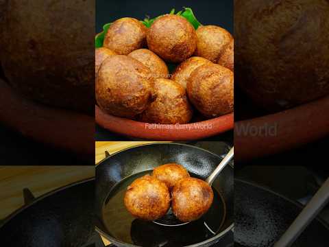 നല്ല പെർഫെക്ട് ചായക്കട ബോണ്ട 😋👌🏻 #eveningsnacks #food #fathimascurryworld #shorts #viralvideo