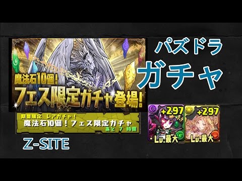 【パズドラ】魔法石10個ガチャVSランク250記念ガチャ‼