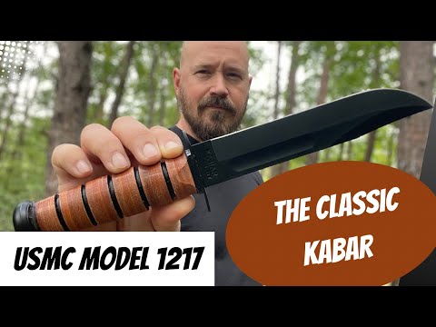 The Classic American KaBar // Model 1217 USMC Edition