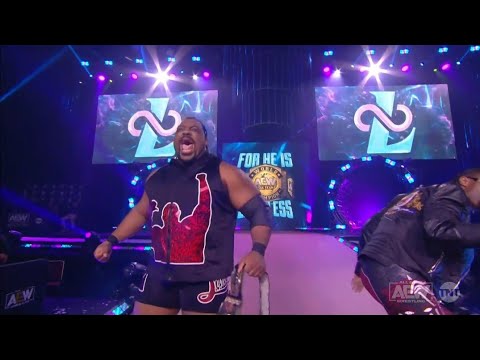 Swerve In Our Glory Entrance as AEW World Tag Team Champions: AEW Rampage, Aug. 19, 2022