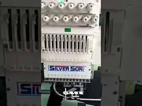 SILVERSUN DIRECT GARMENT - CAP SYSTEM MUTI HEAD COMPUTERIZED EMBROIDERY MACHINE - SMX - 1206/TB/CP