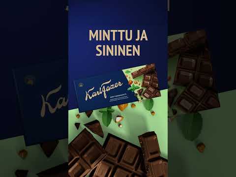 Fazerin Sinisen uutuus: Minttukrokantti