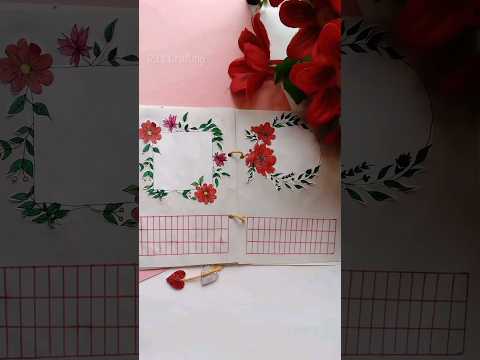 2024 Journal Making Idea| January Journal Making| Easy Paper Craft| #shorts