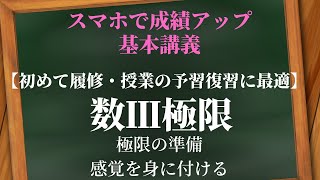 【高校数学】関数の極限（数Ⅲ）：極限の準備