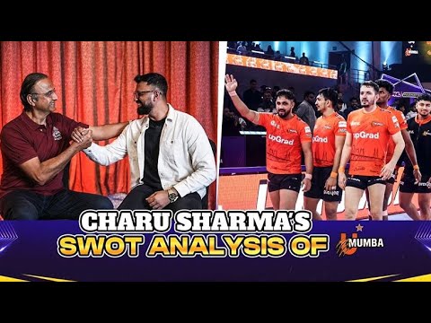 Charu Sharma's SWOT analysis of U Mumba | Pro Kabaddi League