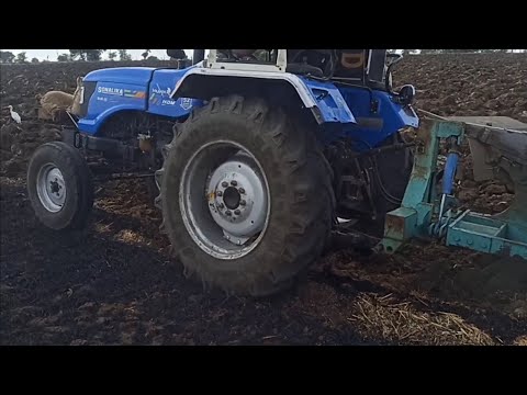 Plough 50hp!Sonalika 50hp