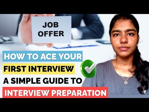 How to Ace your First Interview✅| A simple guide to Interview Preparation | Interview tips in Tamil