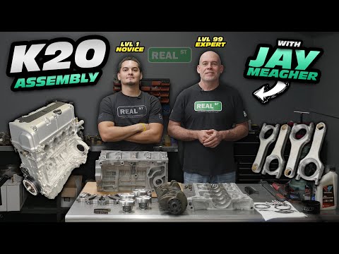 Building a Honda K20 | Jay Teaches Novice the SECRETS of Engine Building!