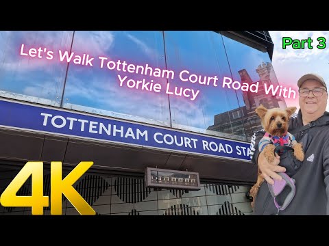 Experience Central London In Stunning 4k: Explore Tottenham Court Road On Foot!