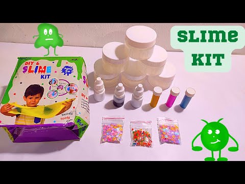 DIY Unboxing Slime Video/Slime Satisfying video #slime #unboxing #review #VPAFamily