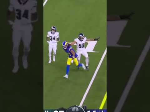 Zack Baun COMES UP CLUTCH with amazing coverage, Eagles Defense ROLLING 🦅🔥 Eagles vs Rams Highlights