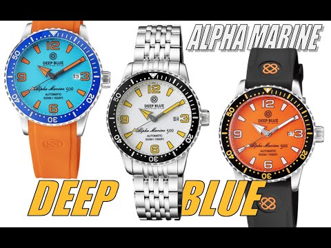 Deep Blue Alpha Marine 500: Still Embarrassing Seiko