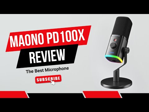 Maono PD100X Microphone | The Best Microphone For Gamers & Livestreaming