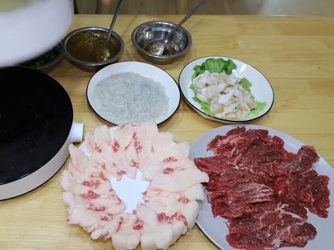 The cost of making ”clear soup and hot pot” at home is 150 rich in ingredients and too comfortable