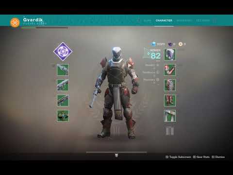 Destiny, item comparison interface