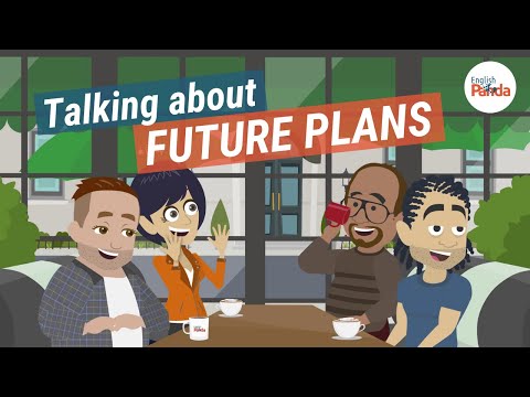 Future Plans in English Conversation | Will, Going to, Present Continuous, Present Simple