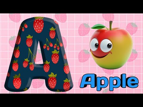 A To Z Abcd | Abc | ABC Song For Toddlers | A For Apple #abcdsong #atozabcd #kidsvideo #kidslearning