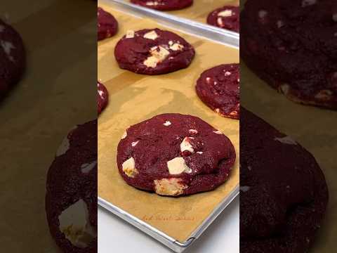 Red Velvet Cookie Recipe (No Mixer, No Chill)