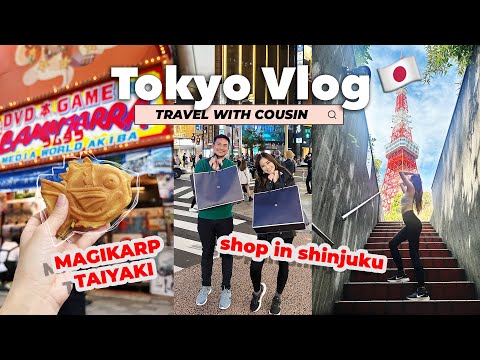 TOKYO VLOG WITH FAMILY ❤️ Shop in Shinjuku & Akihabara - Climbing Tokyo Tower | Living in Japan