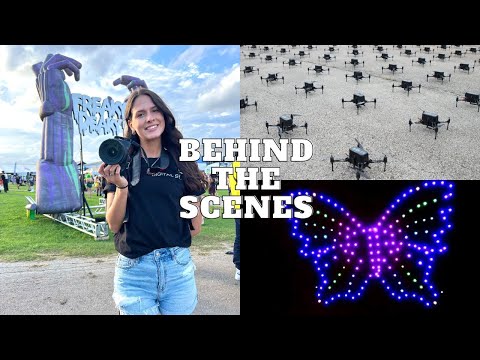 Drone Light Show: VLOG (Zeds Dead & Gryffin)