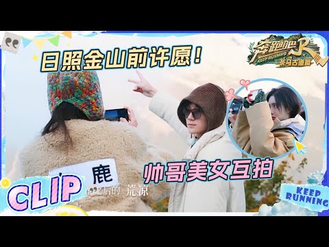 白鹿日照金山前许愿！窦昭和宋墨的日常💗：孟子义给李昀锐拍照好甜 听张真源新歌的含金量还在上升|奔跑吧茶马古道篇