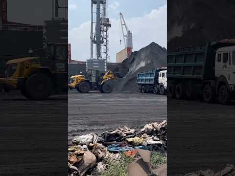 SDLG L958H AND LIUGONG 856H WHEEL LOADED WORK VIDEO #liugong #sdlg #5to #loader #loading #work #bs4