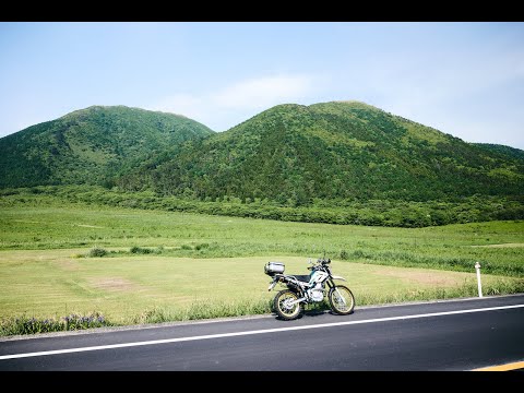 When I went solo touring up to Mt. Sanbe, the fresh green was very beautiful.【yamaha】【motorcycle】