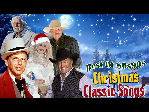 Best Classic Country Christmas Songs 80s90s 🎄 Country Music Playlist 🎁  Merry Christmas Country Song