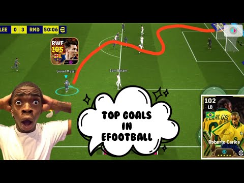 Top 7 Goals In eFootball ⚽|PES INFORMER|#football #skills #video #efootball #trending #viralvideos