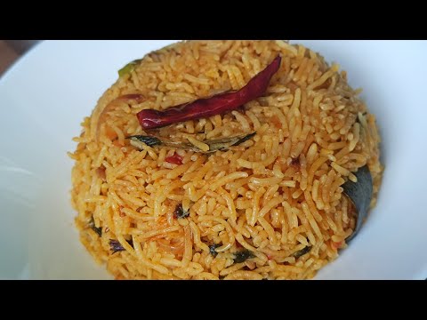 టమాట బిర్యాని - 10 నిమిషాల్లో తయారు|Biryani Veraities|Tomato biryani