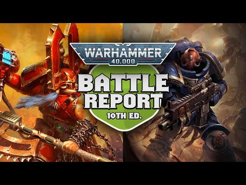 Can Dave Relearn 40k? World Eaters vs Ultramarines 40k Battle Report Ep 47