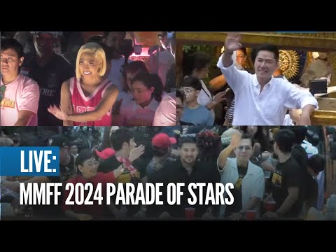 LIVE: MMFF 2024 Parade of Stars