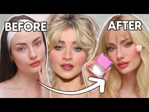 Sabrina Carpenter Makeup Transformation aka "Glam Doll Makeup" Tutorial 🎀