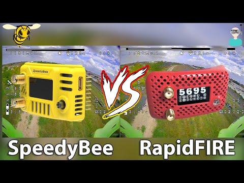 SpeedyBee Fusion Goggles Receiver Vs. ImmersionRC RapidFIRE