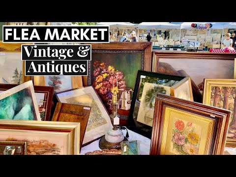 Vintage & Antique Flea Market || August 2021   YouTube