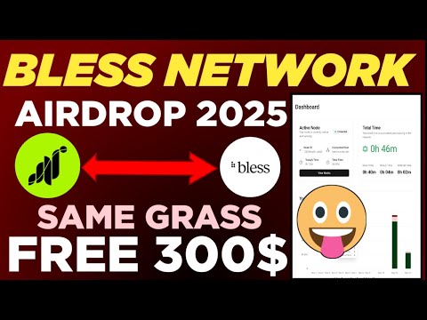 Bless Network Mining App Full Guide || Bless Free $1,000 $BLESS Airdrop || Same Grass Airdrop