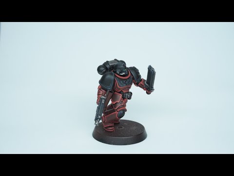 How to paint the rich red of a Flesh Tearers armour.